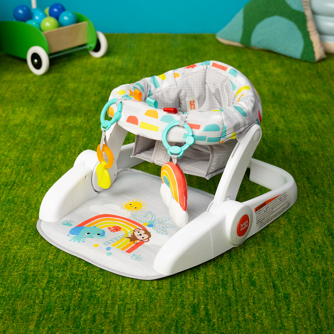 Asiento Entrenador Bebe Gris Bright Starts 12956