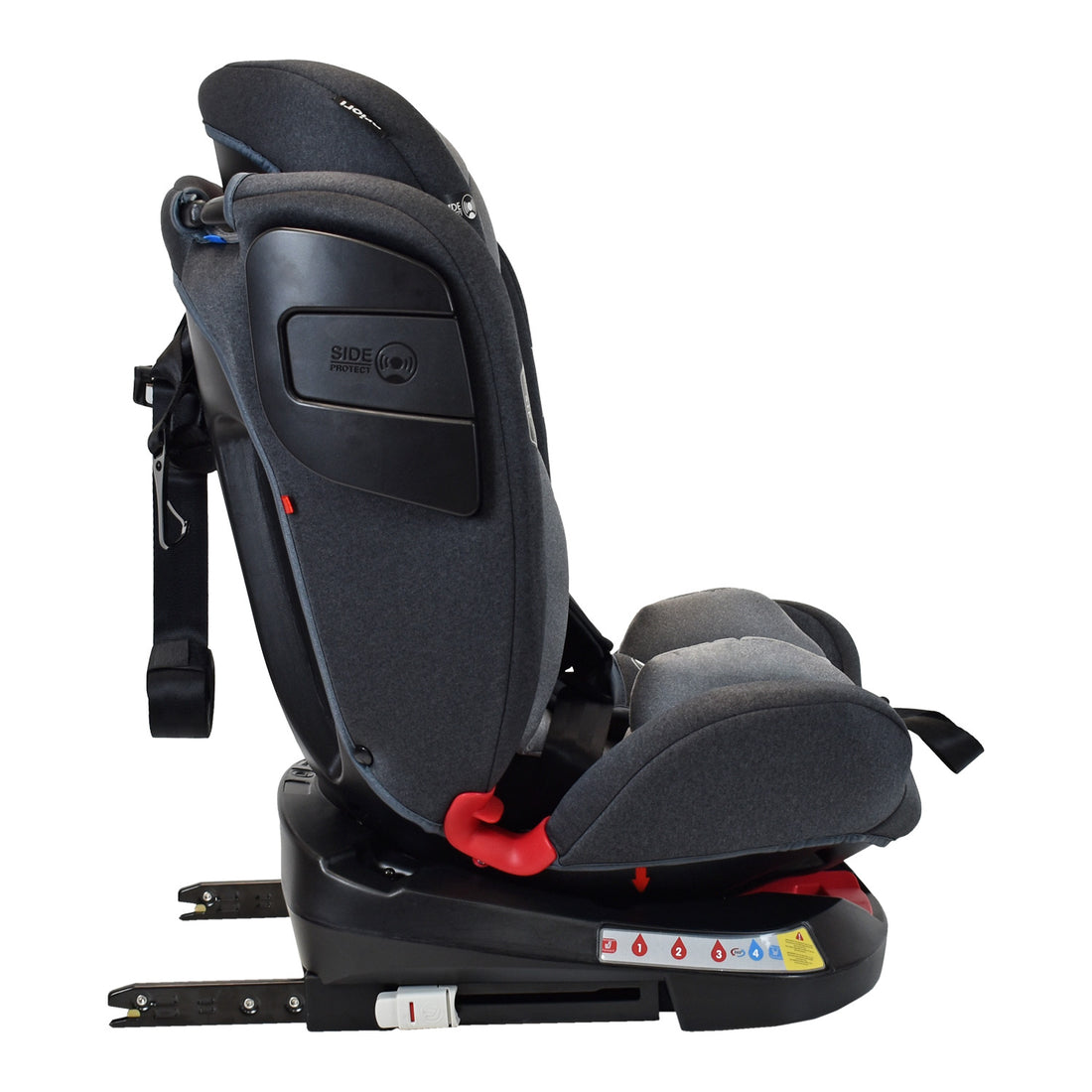 Silla De Carro Bebe Twist Con Isofix Gris Priori