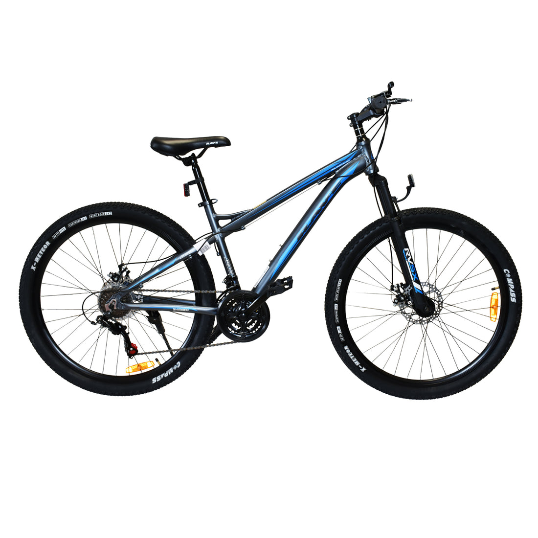 Bicicleta Rave Azul MTB Aro 27.5" de 21 Velocidades