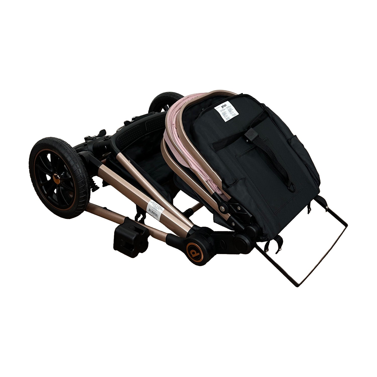 Coche Bebe Travel System Snow Priori Rosa