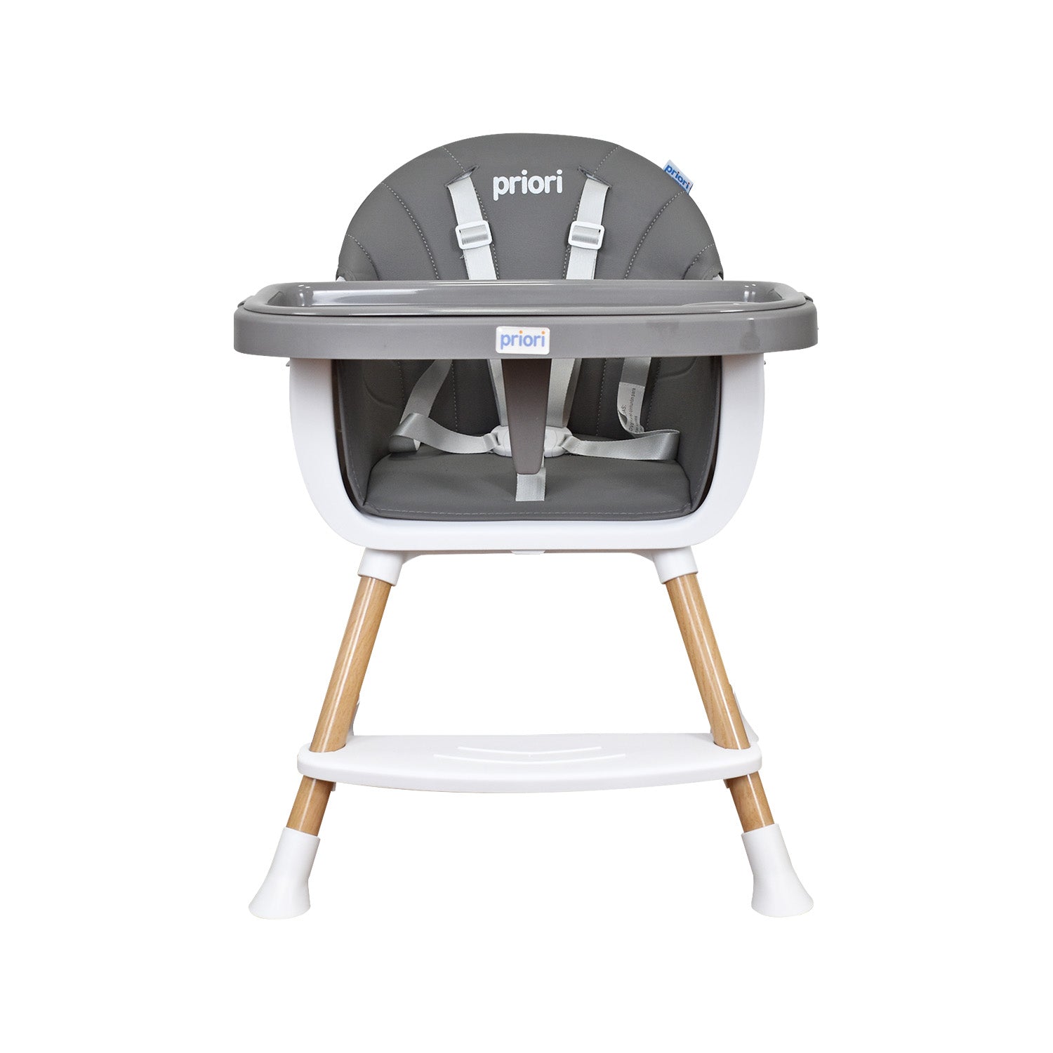 Silla Comedor Bebe 5 en 1  Executive Priori Gris