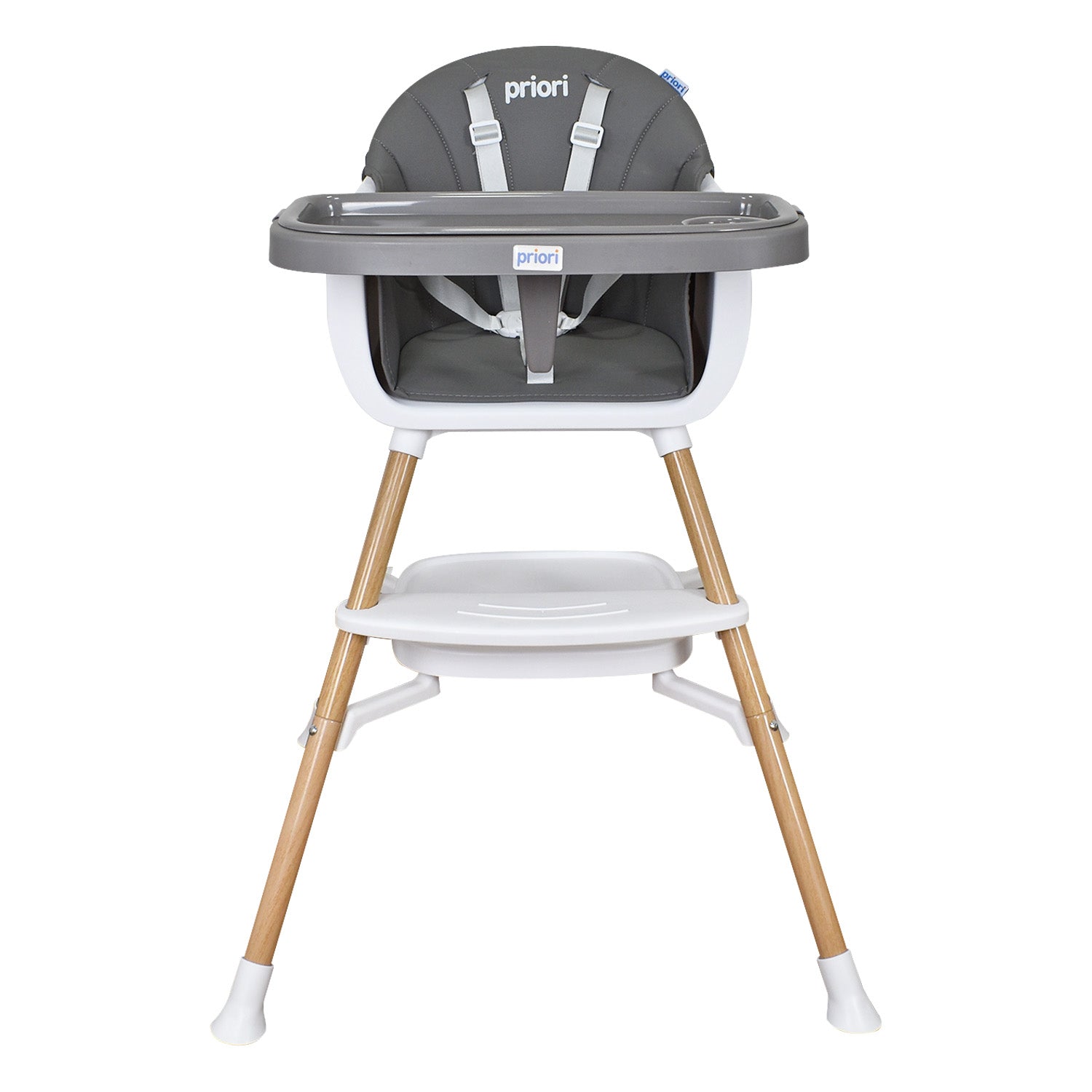 Silla Comedor Bebe 5 en 1  Executive Priori Gris