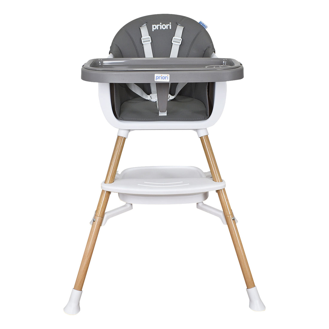 Silla Comedor Bebe 5 en 1  Executive Priori Gris