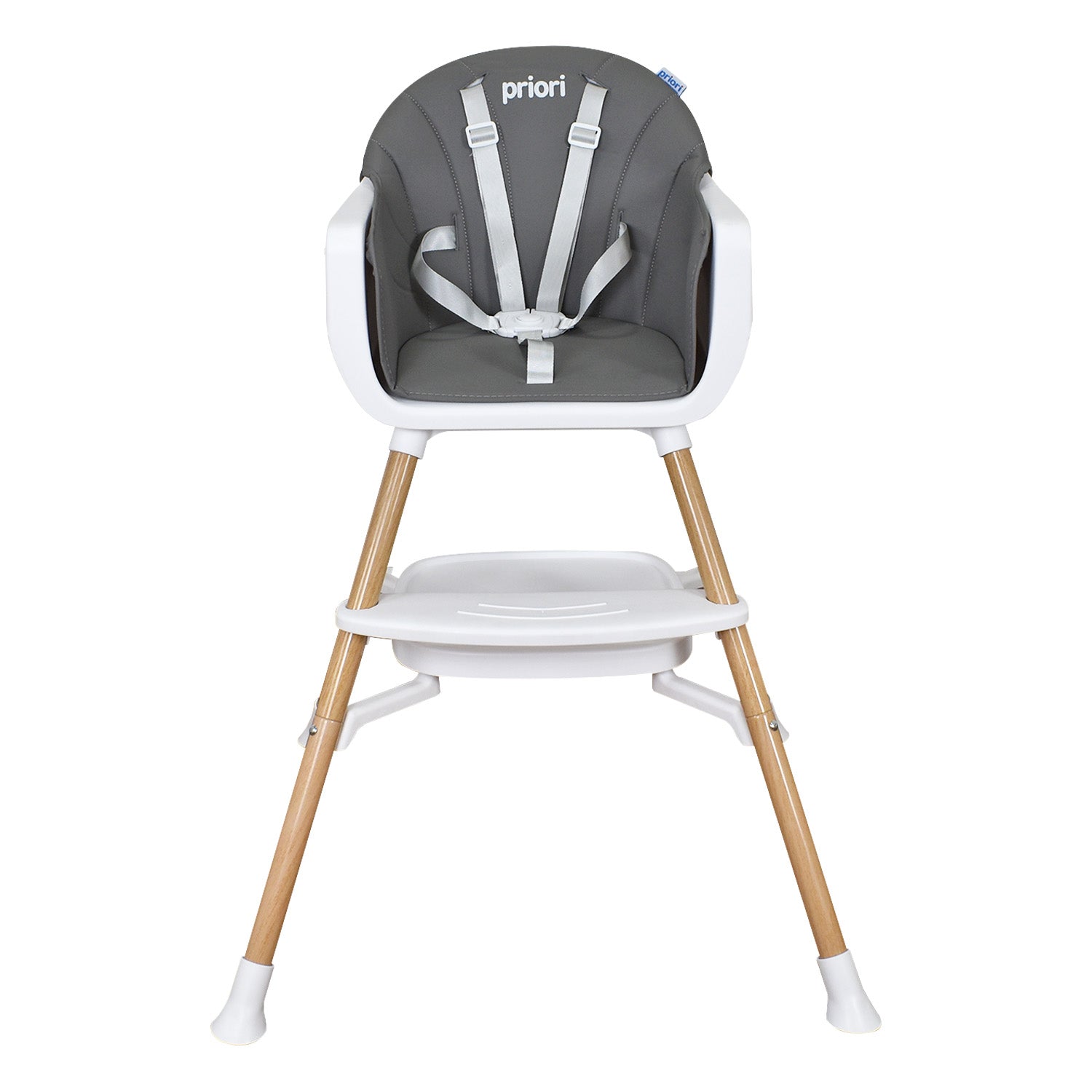 Silla Comedor Bebe 5 en 1  Executive Priori Gris