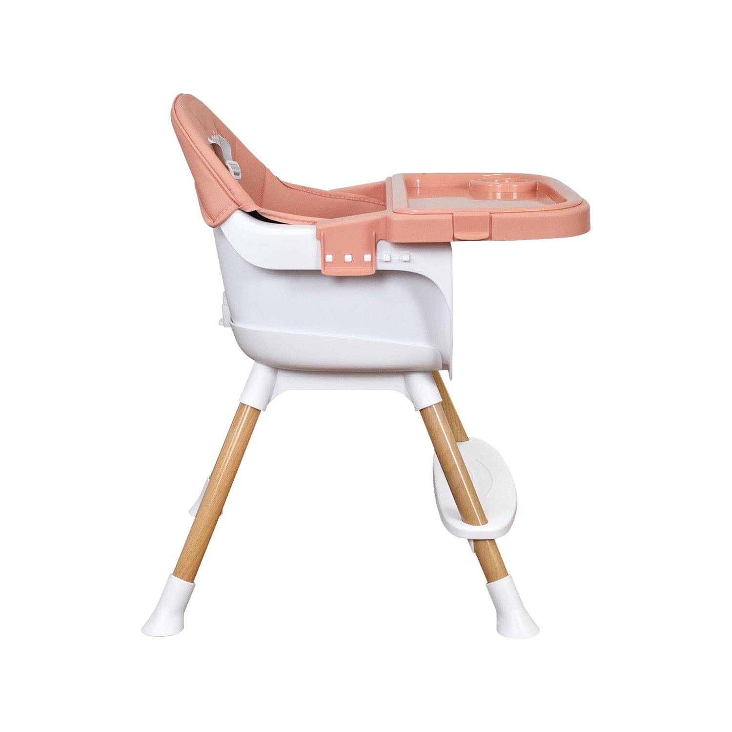 Silla Comedor Bebe 5 en 1 Executive Priori Rosado