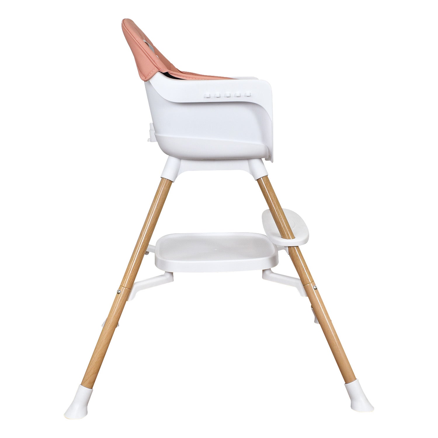 Silla Comedor Bebe 5 en 1 Executive Priori Rosado