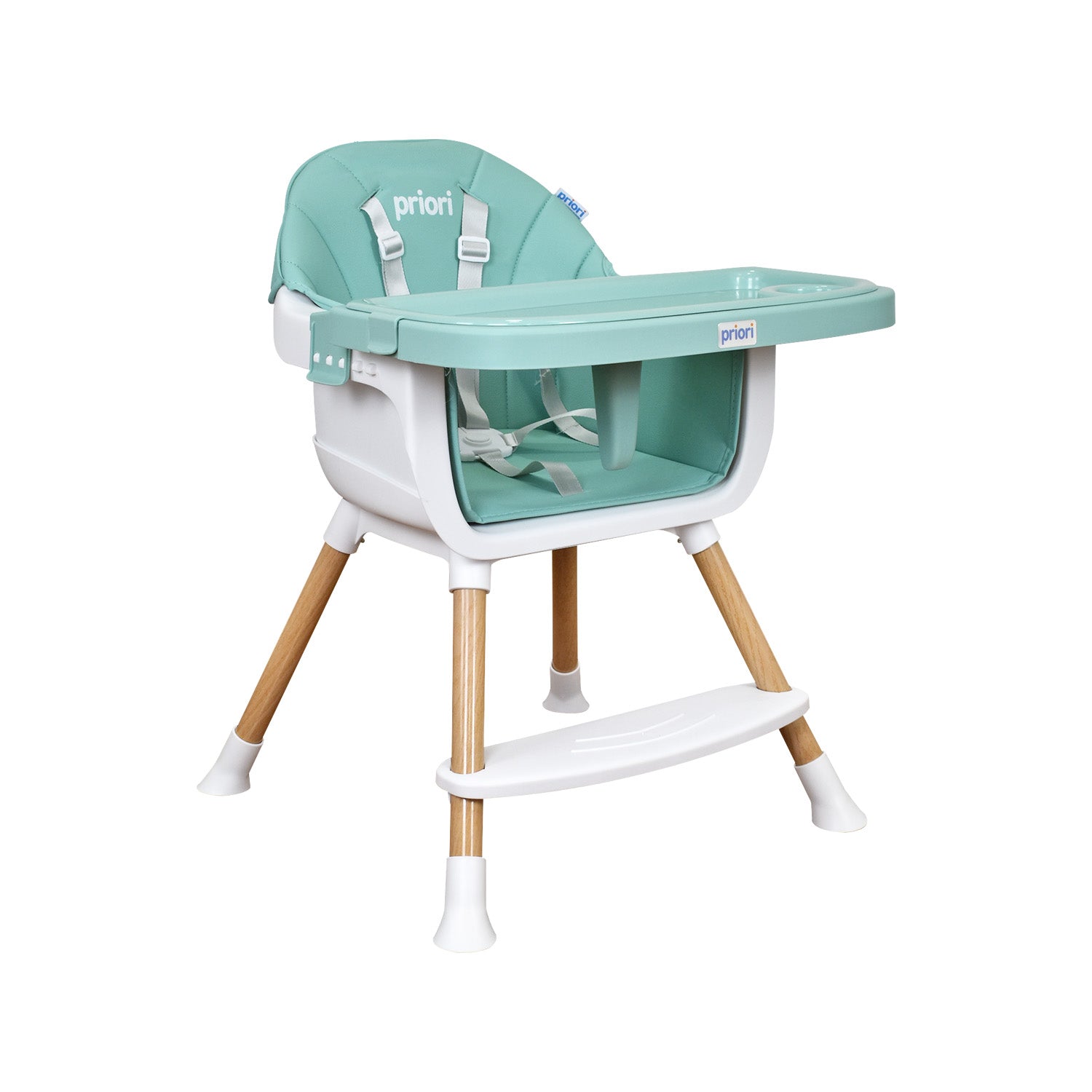 Silla Comedor Bebe 5 en 1 Executive Priori Verde