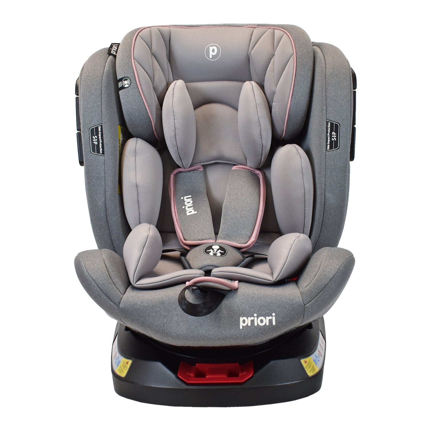 Silla De Carro Bebe Twist Con Isofix Rosado  Priori