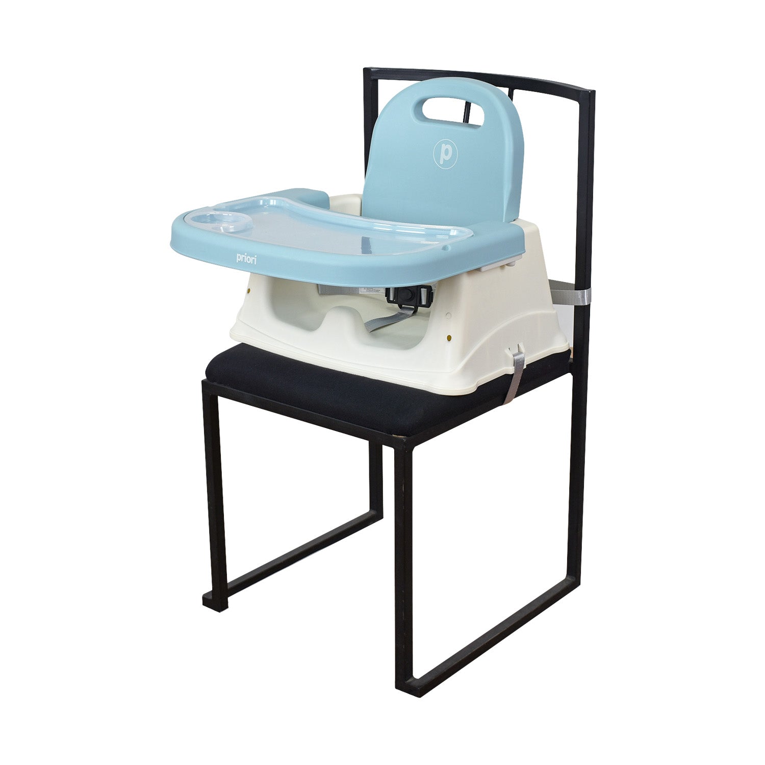 Silla Comedor Bebé 3 en1 Navy Priori Baby Azul