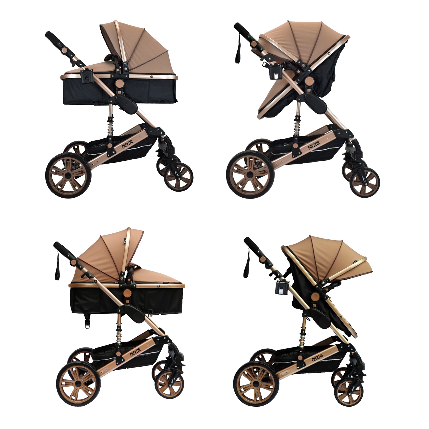 Coche bebe FREZZIO Priori Moises Beige