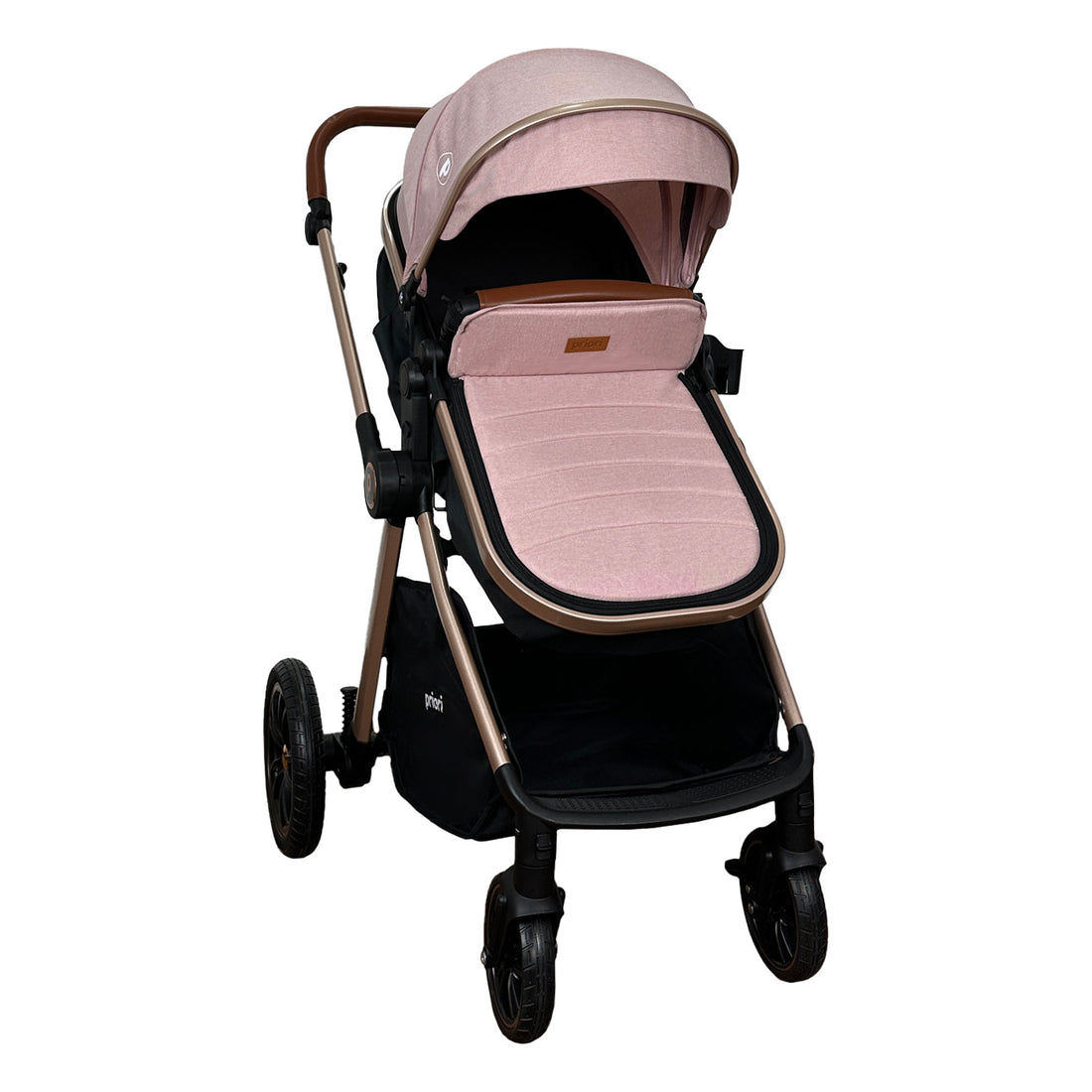Coche Bebe Travel System Snow Priori Rosa