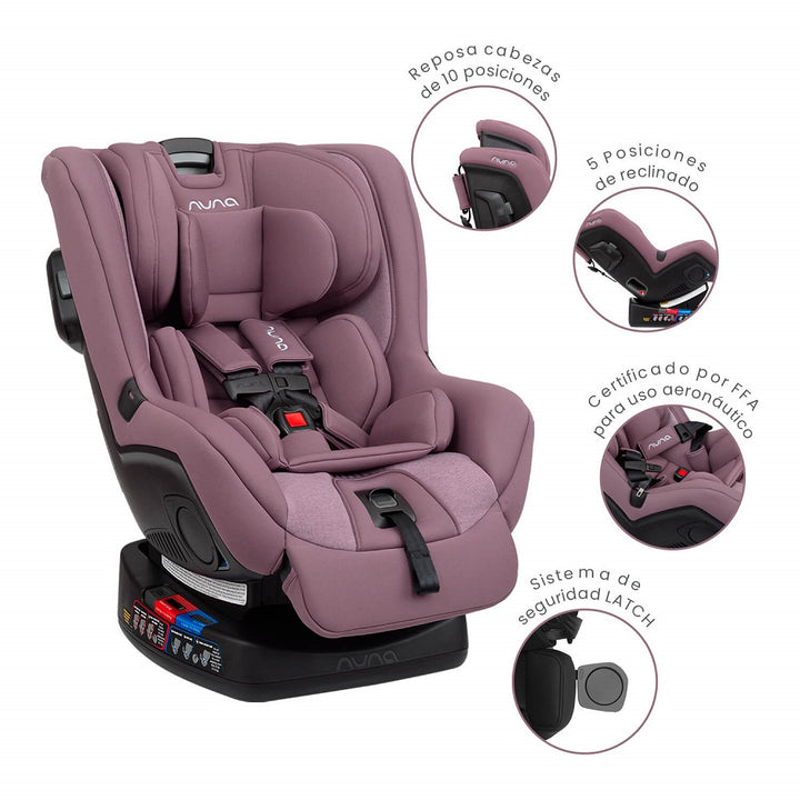 Silla Carro Bebé Nuna Rava Rose
