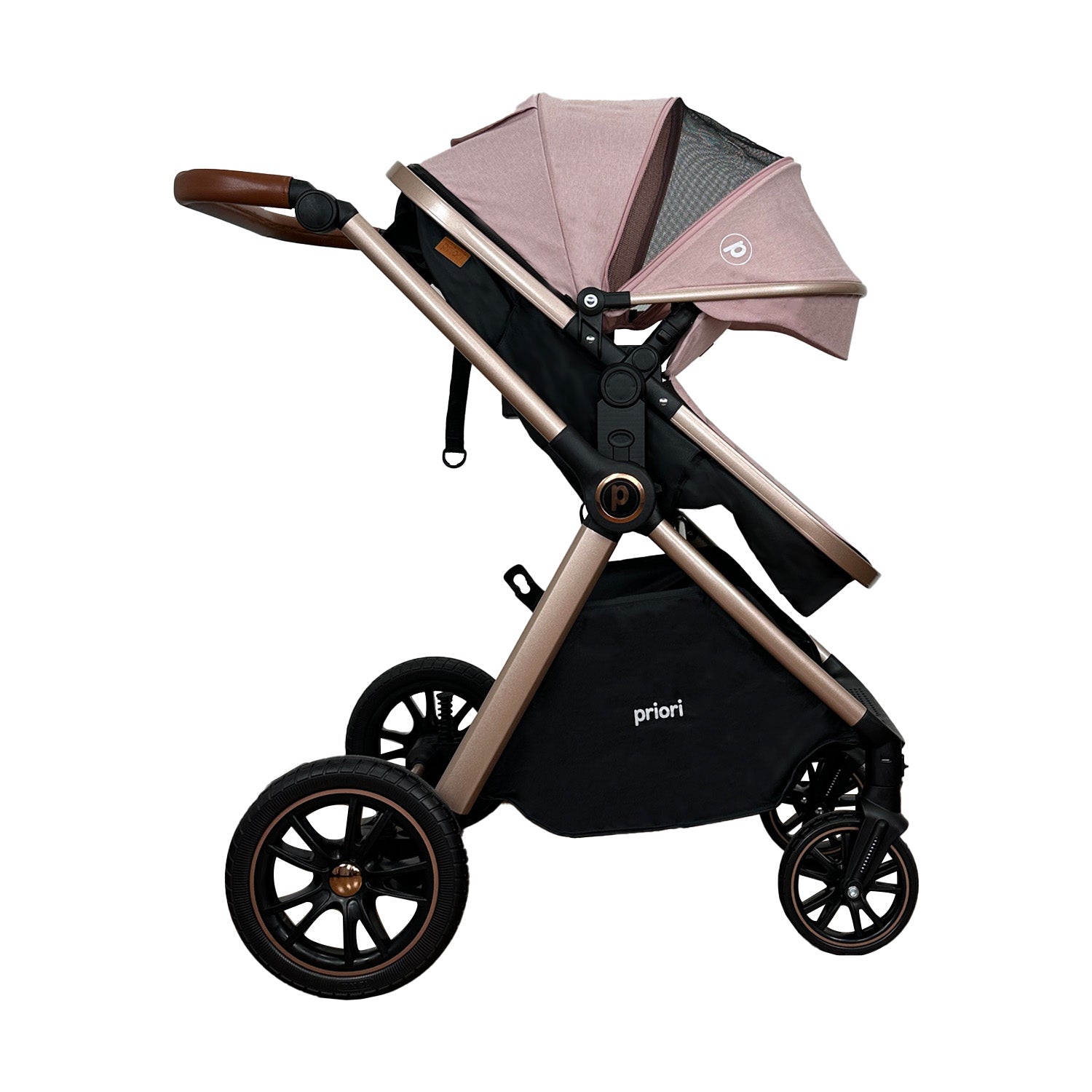 Coche Bebe Moise Snow Priori Rosa