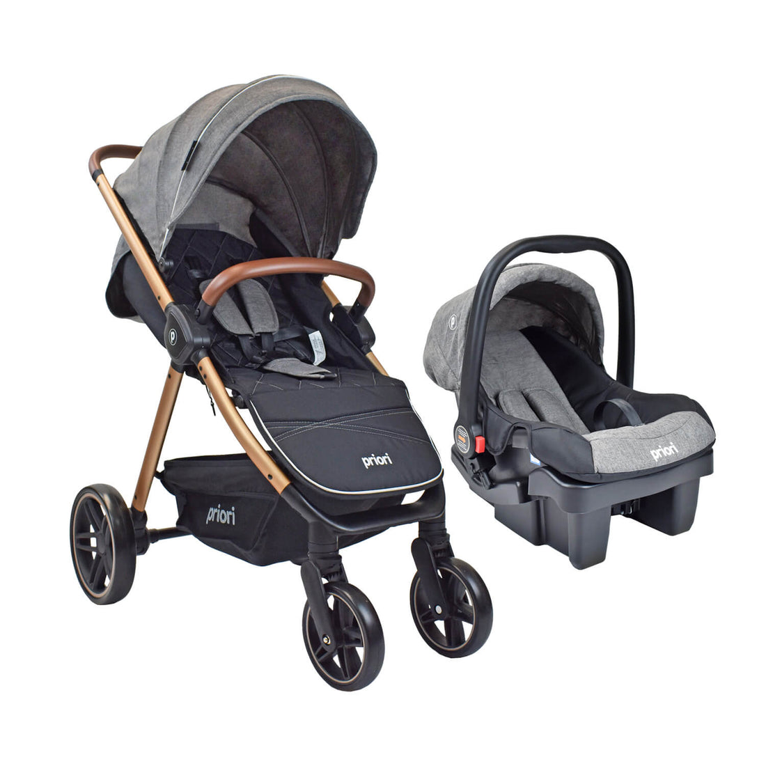 Coche Bebé Priori Maverick Ts Gris