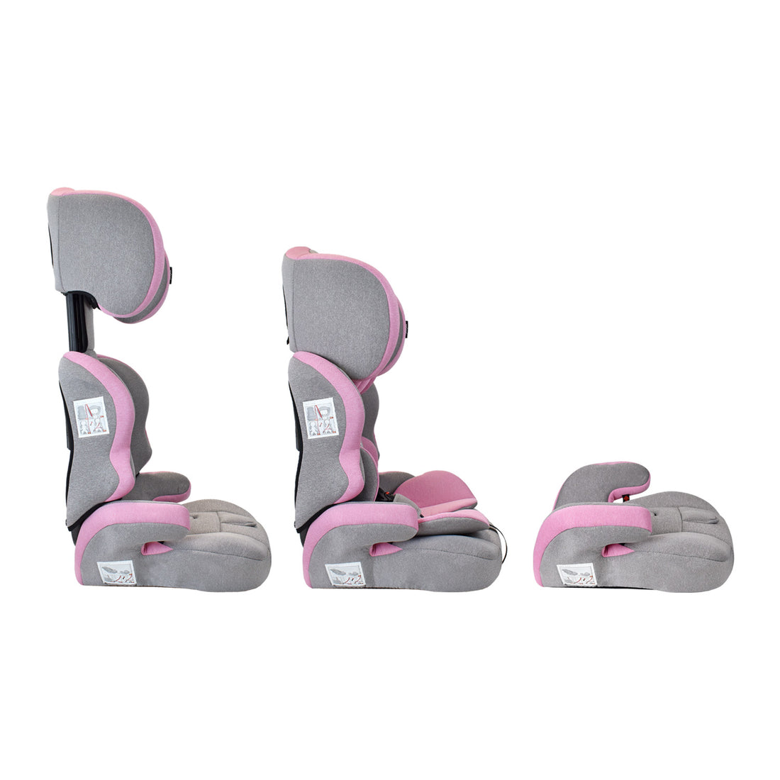 Silla Carro Bebe Priori Thunder Rosado