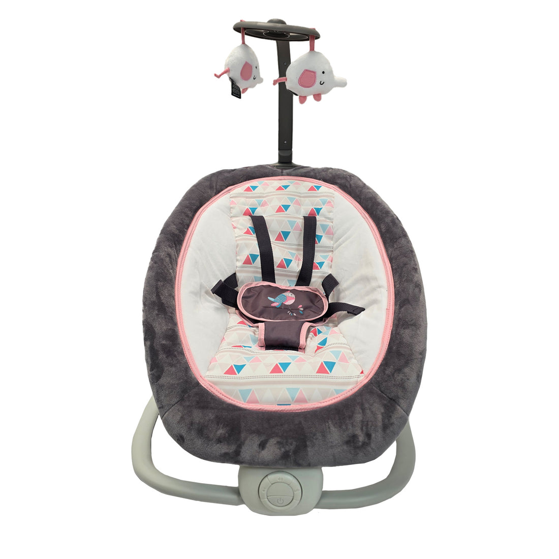 Silla Mecedora Bebé Plegable PB23103 Rosa Premium Baby