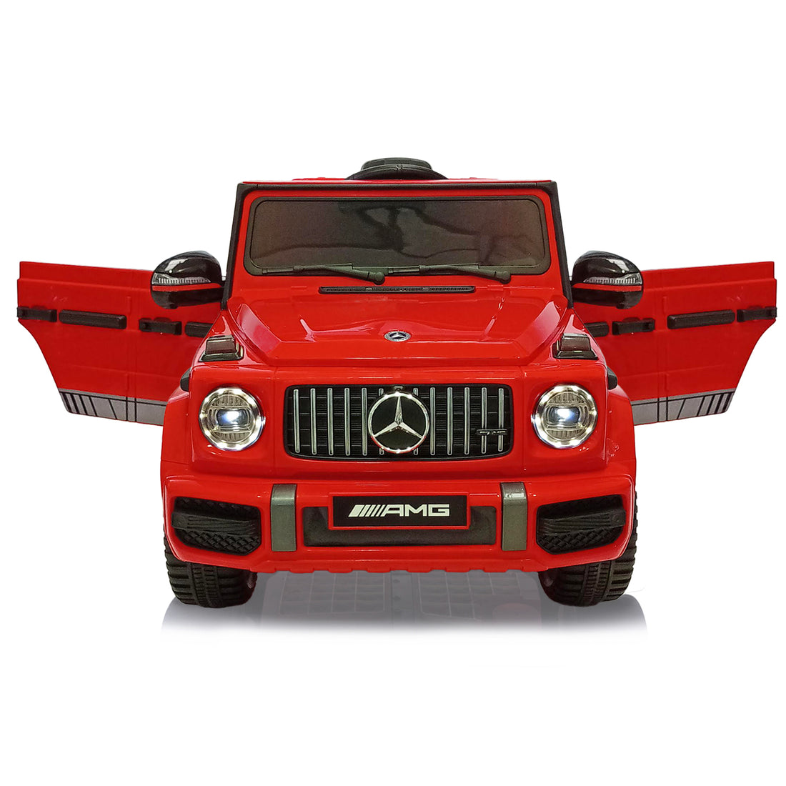 Carro montable con control Mercedes Benz Rojo LQ003