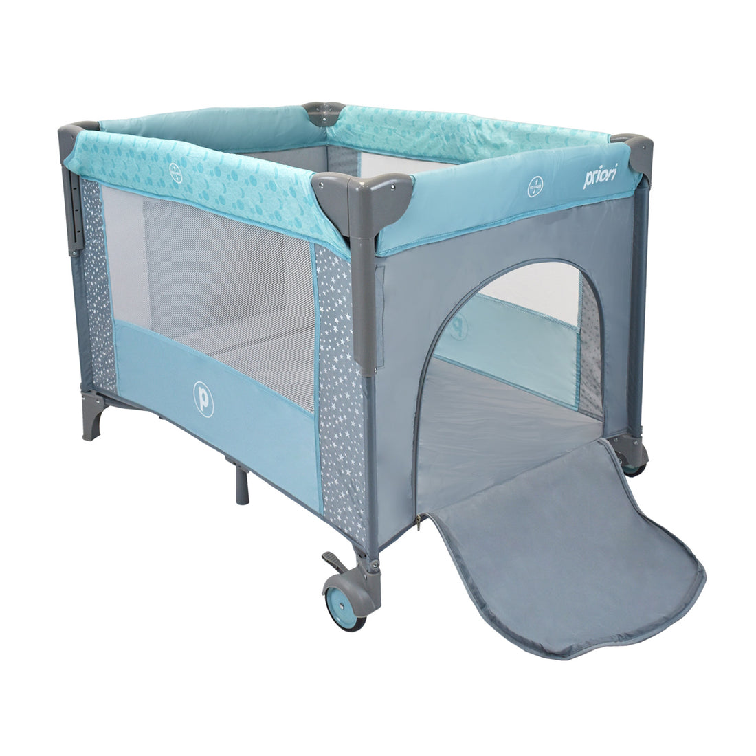 Cuna Colecho Bebe Priori Ariel Sky Celeste