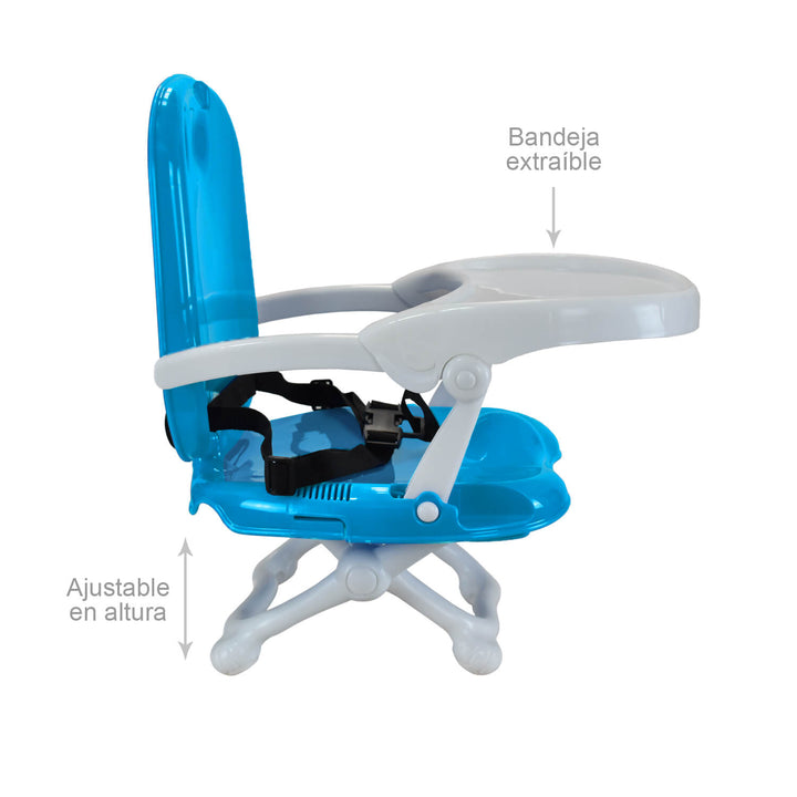 Silla Comerdor Booster Priori SCH001 Azul