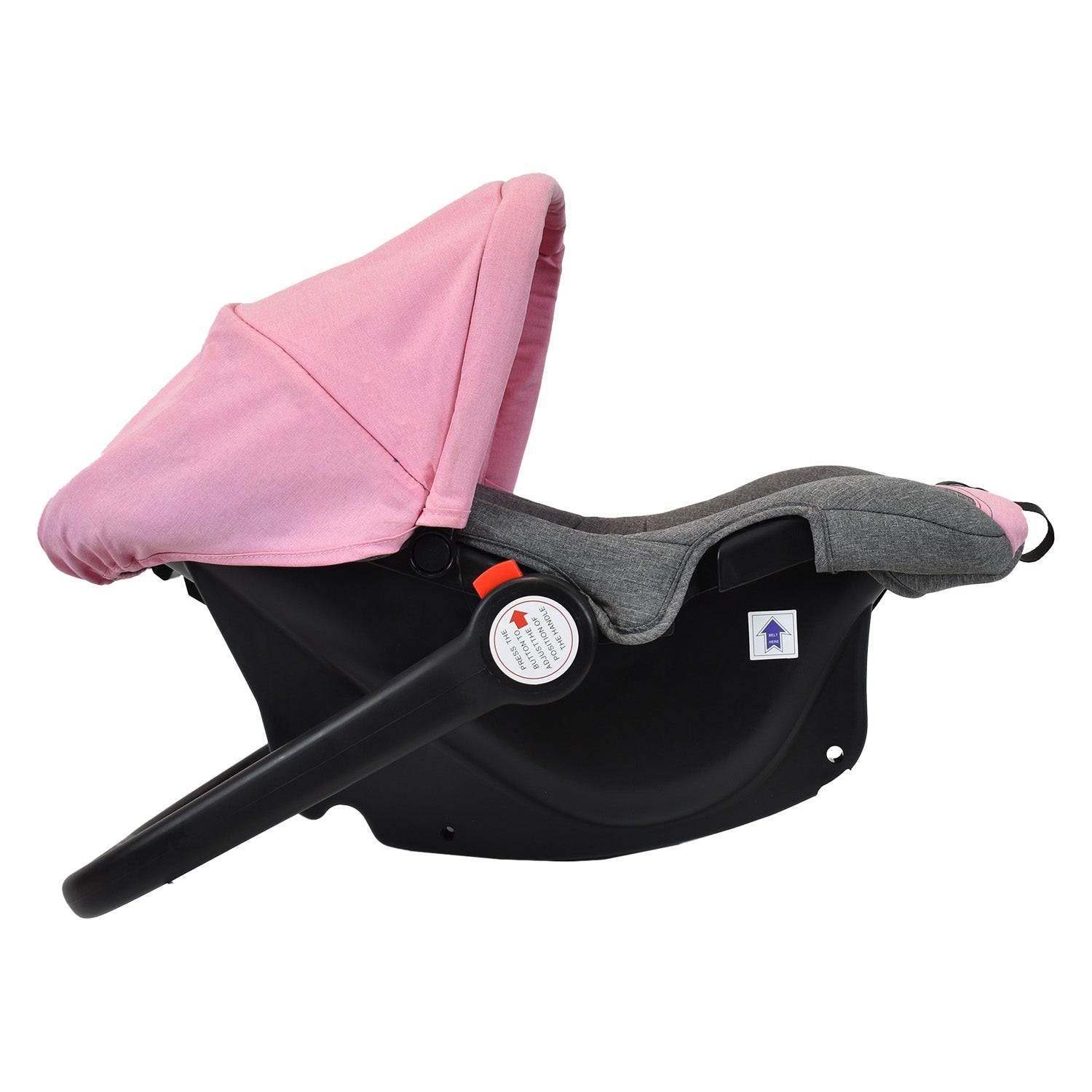 Silla Portabebe  Fast Happy Baby Rosa