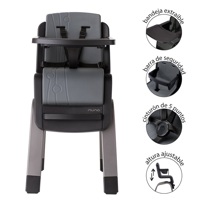 Comedor Bebe Nuna  Zaaz Pewter