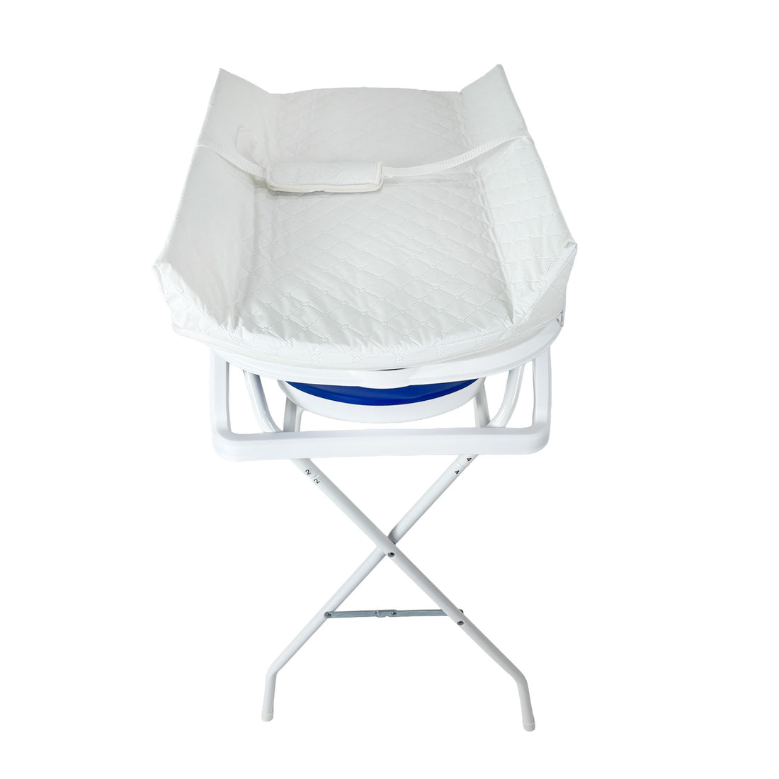 Bañera Bebé Stand Changer y Soporte Metálico Azul Priori