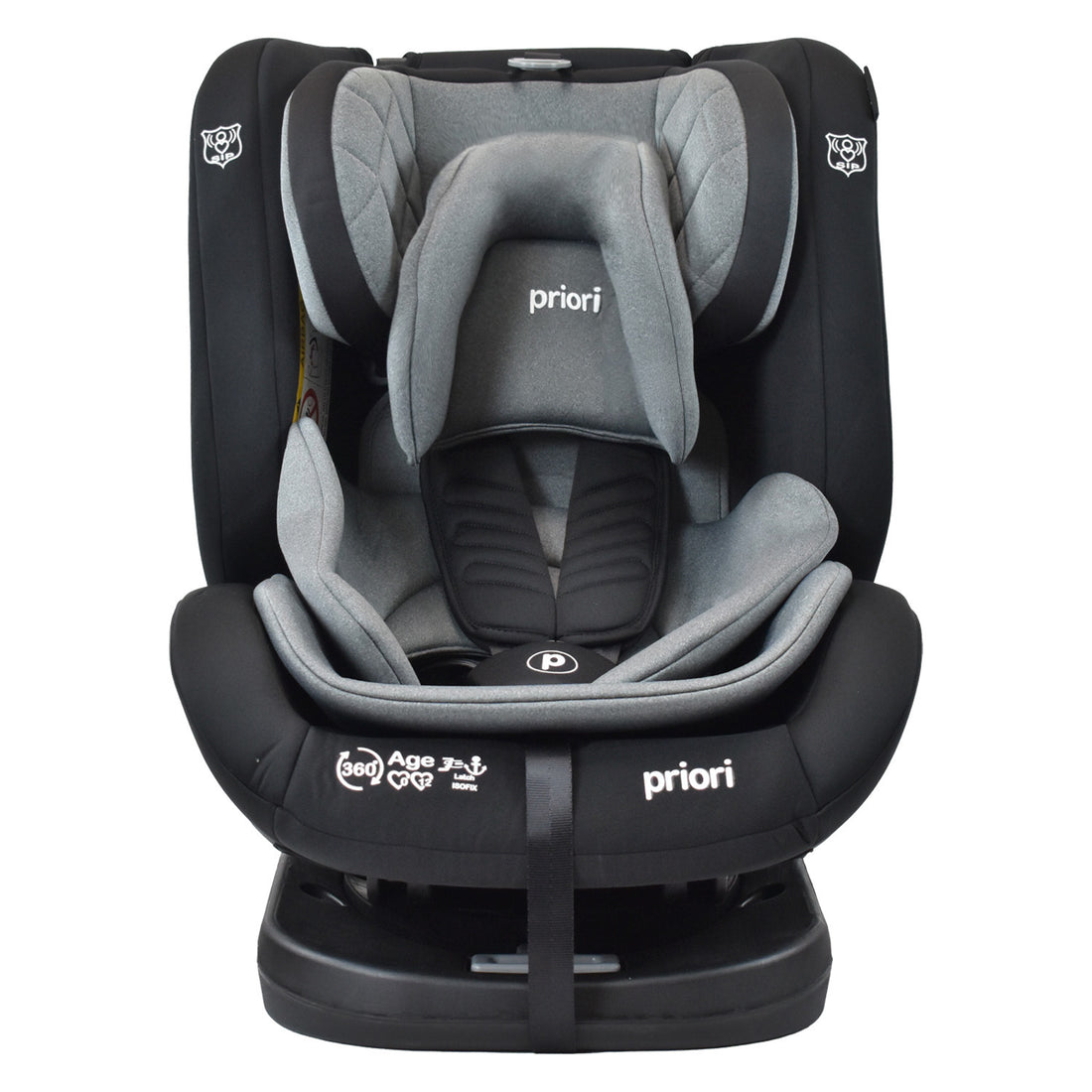 Silla Carro Bebe First Plus 360° Priori Gris