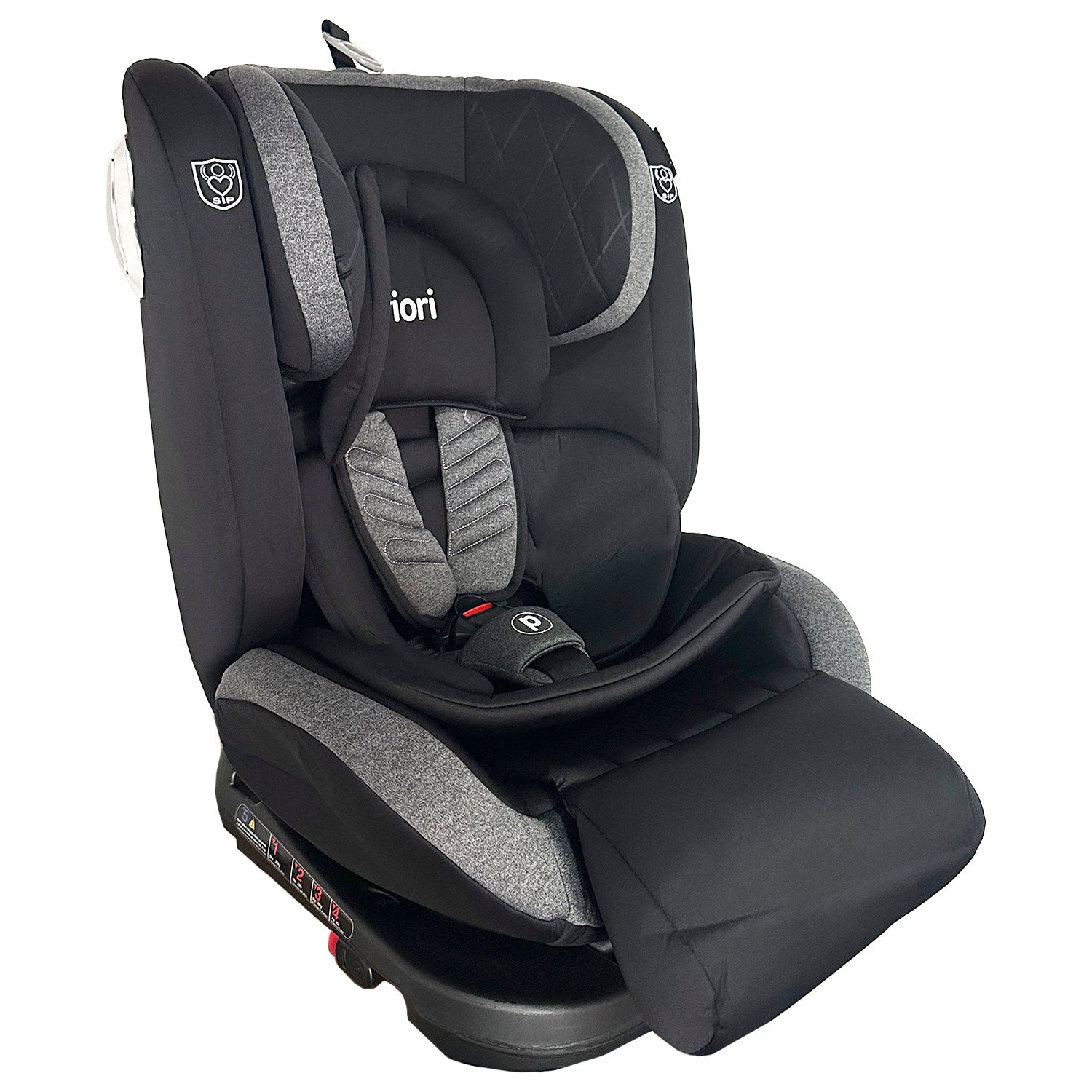 Silla Carro Bebe First Plus 360° Priori Negro