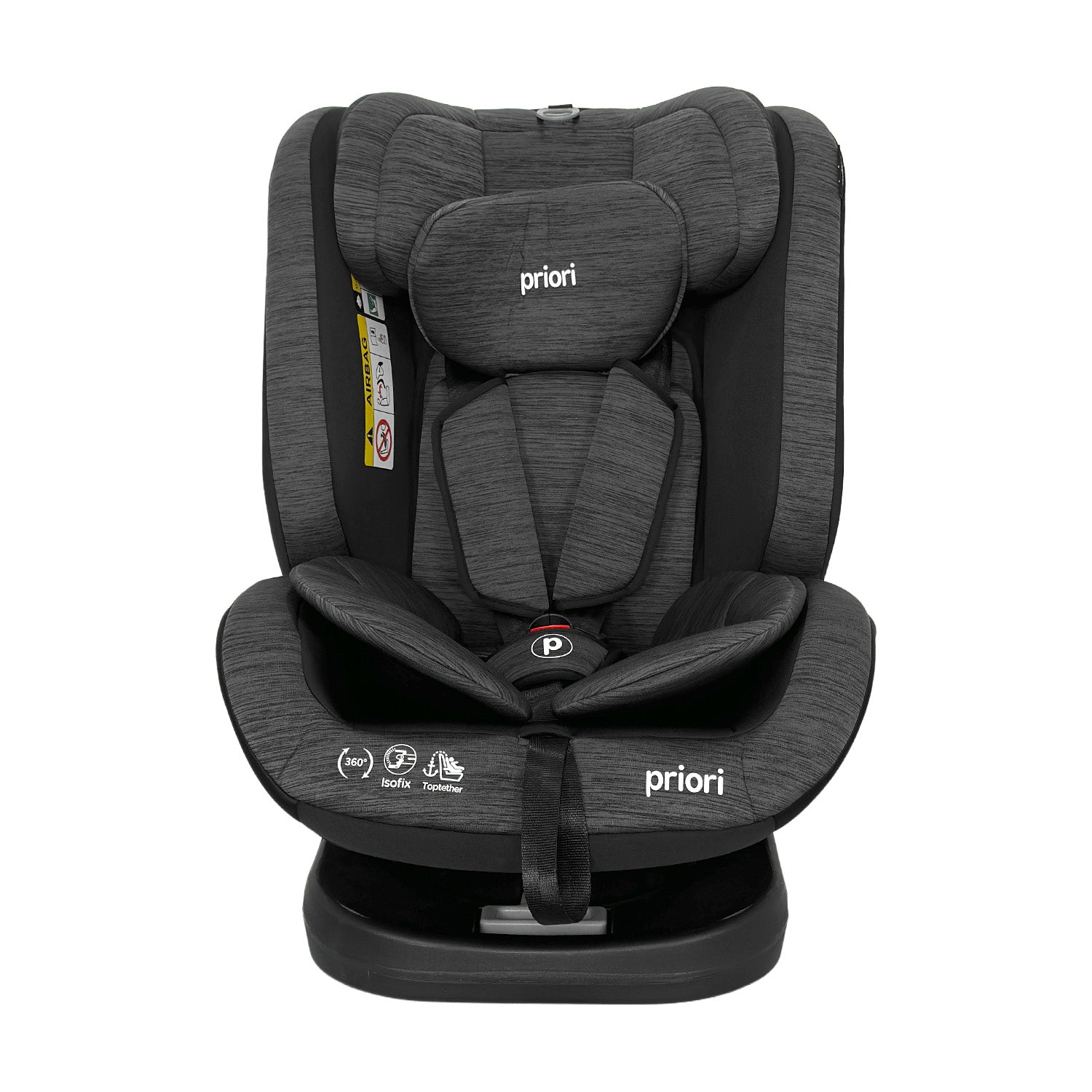 Silla Carro Bebé First Isize Coal Priori Gris Oscuro