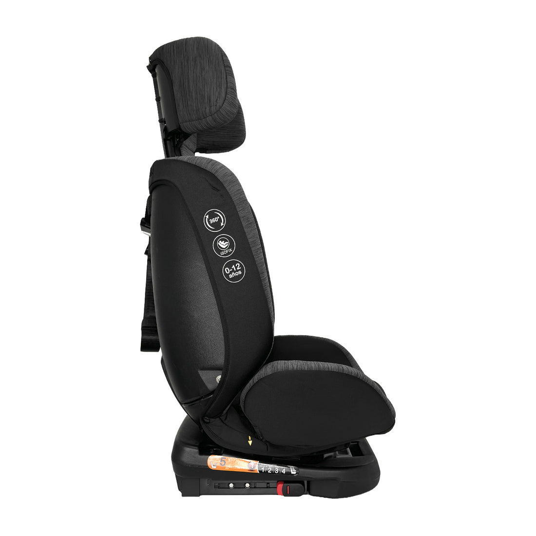 Silla Carro Bebé First Isize Coal Priori Gris Oscuro