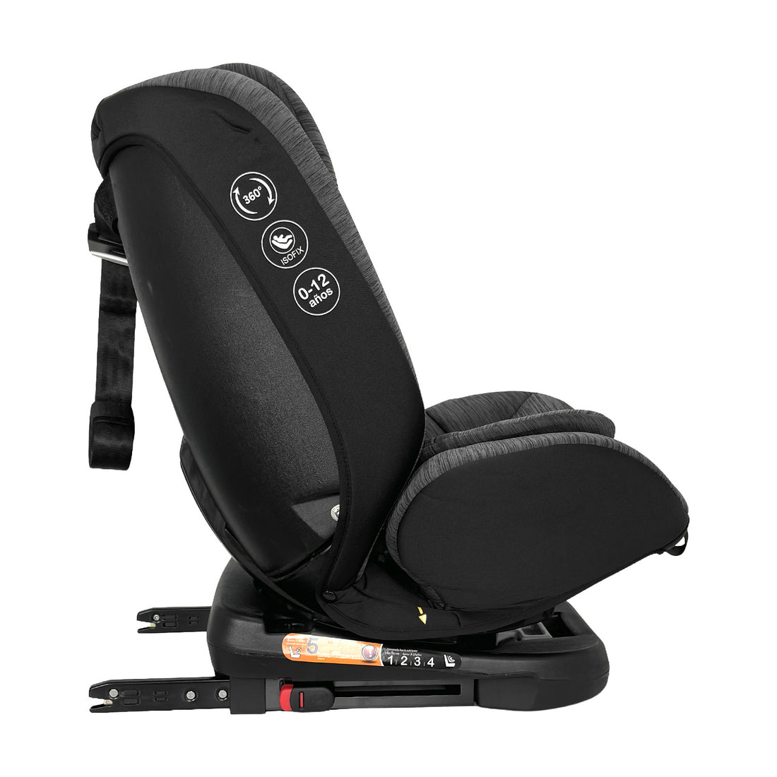 Silla Carro Bebé First Isize Coal Priori Gris Oscuro