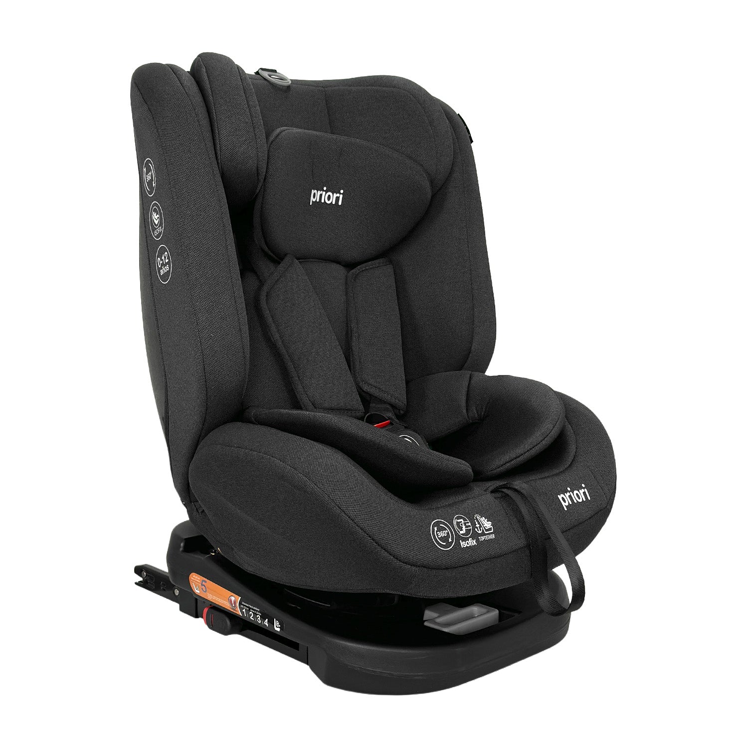 Silla Carro Bebé First Isize Dark Priori