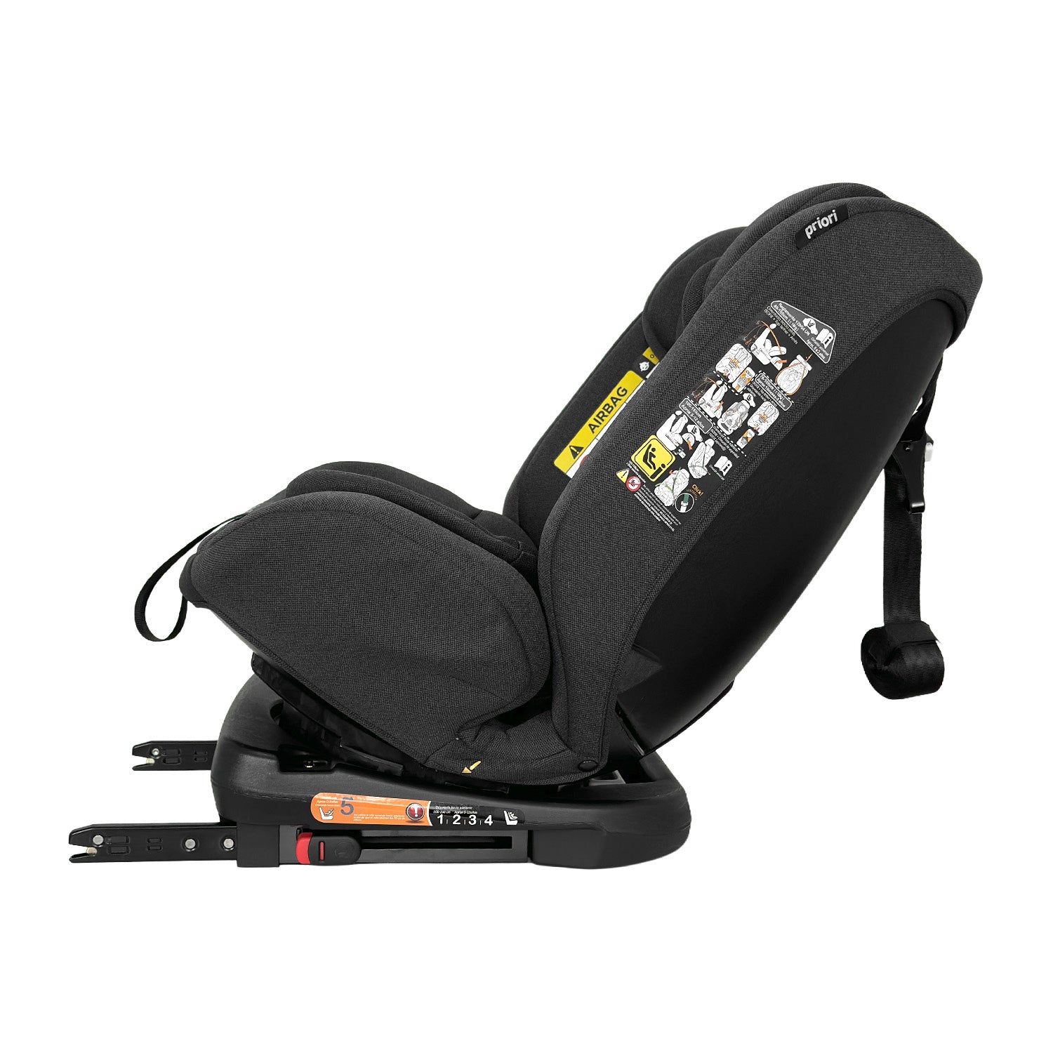 Silla Carro Bebé First Isize Dark Priori