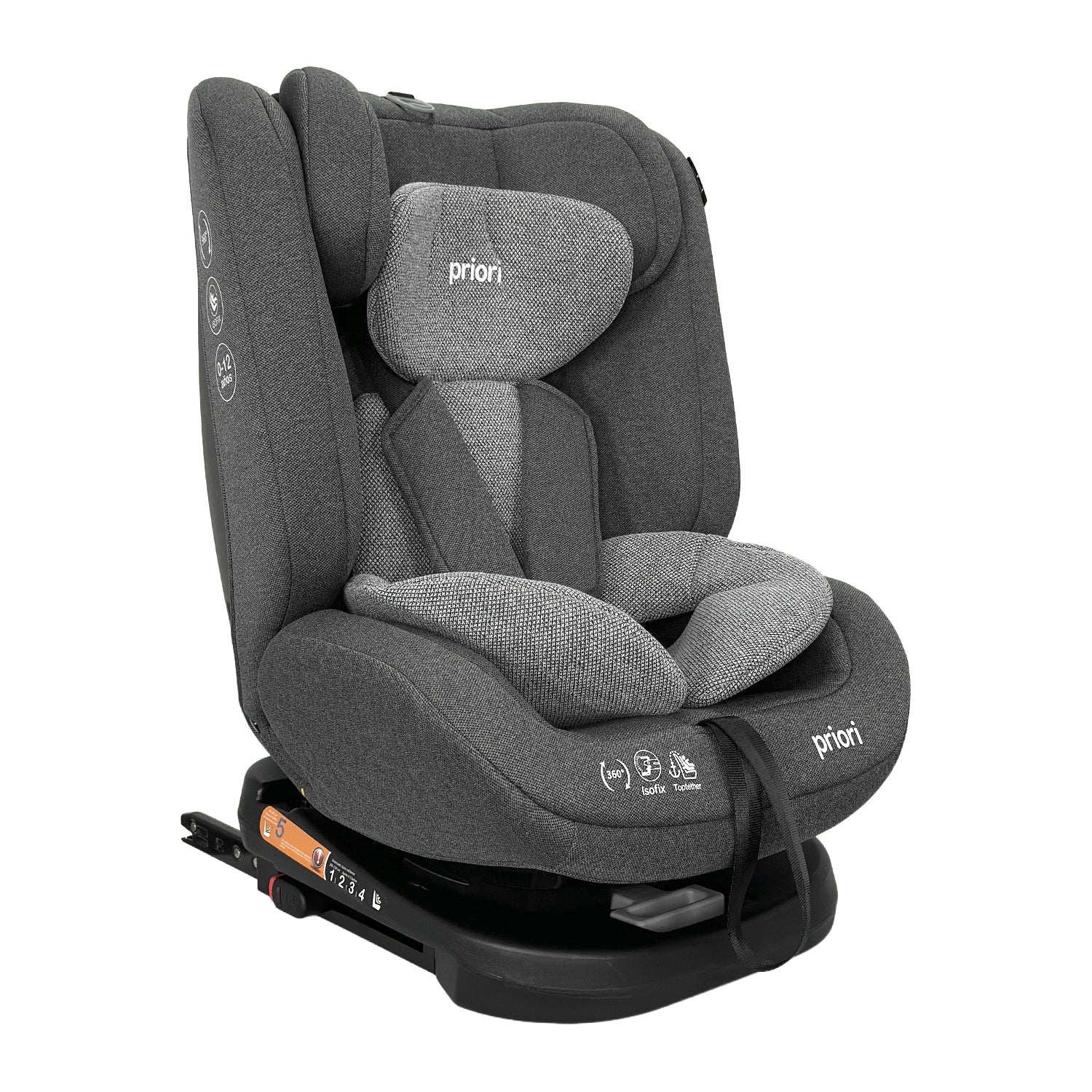 Silla Carro Bebé First  Isize Priori Gris