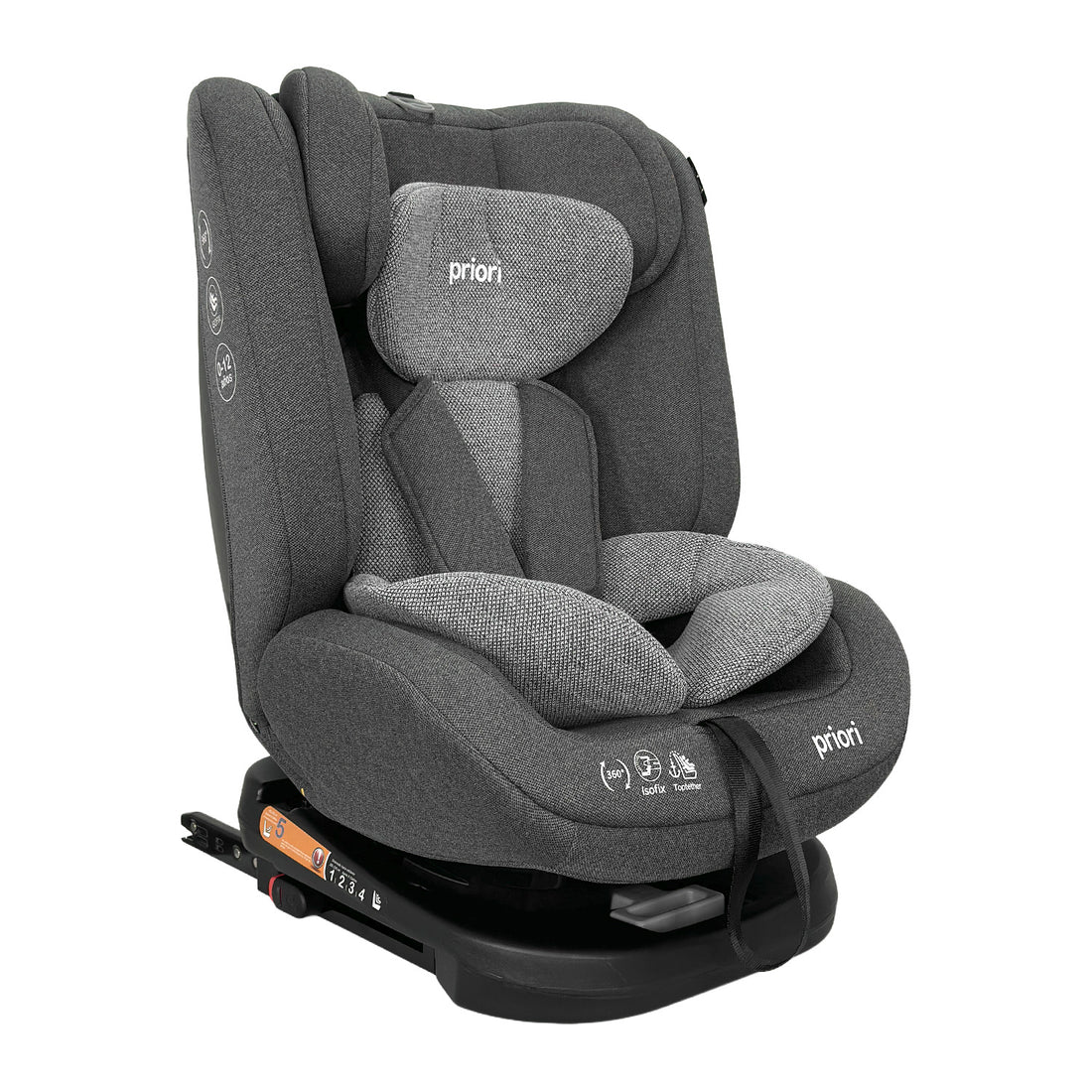 Silla Carro Bebé First  Isize Priori Gris