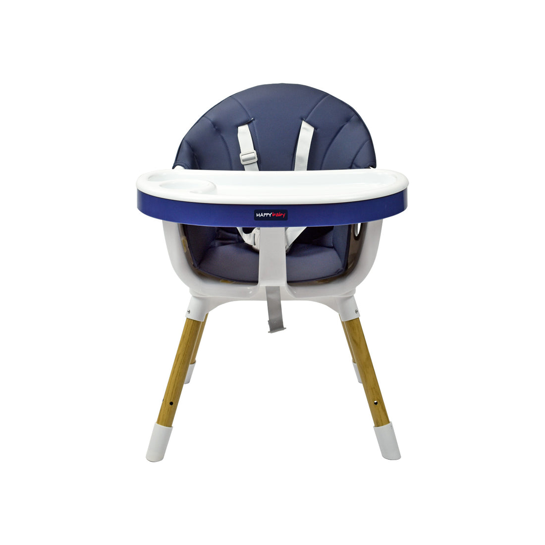 Silla Comedor Bebé 2en1 Happy Baby Rock Azul