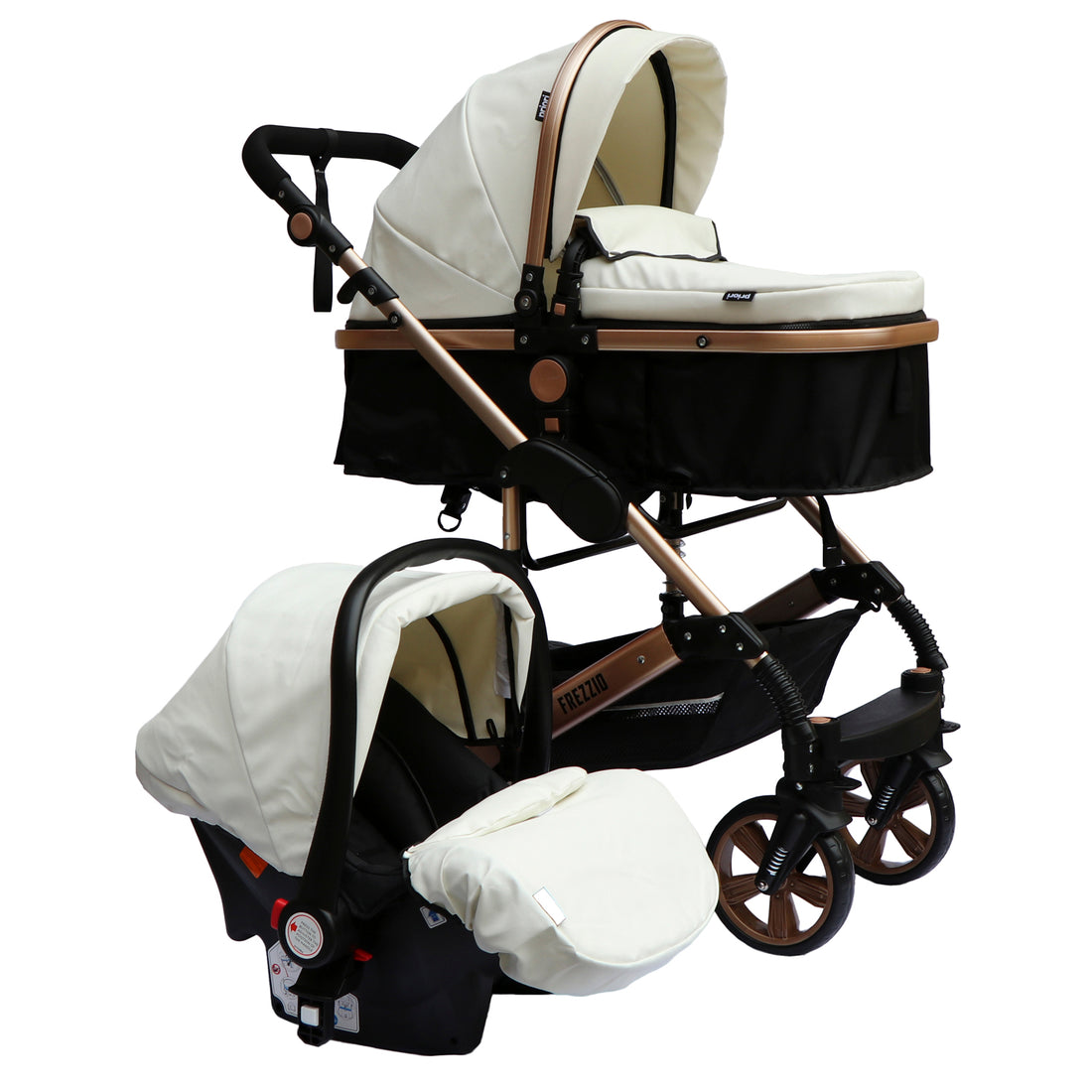 Coche Bebe Moises 4 en 1 Frezzio Priori Blanco