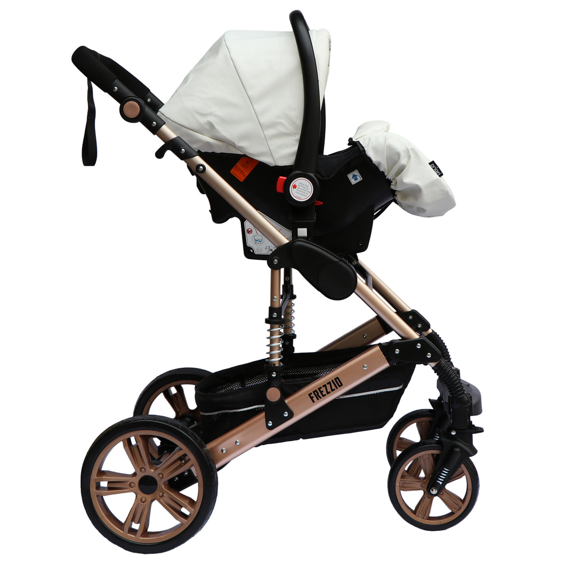 Coche Bebe Moises 4 en 1 Frezzio Priori Blanco