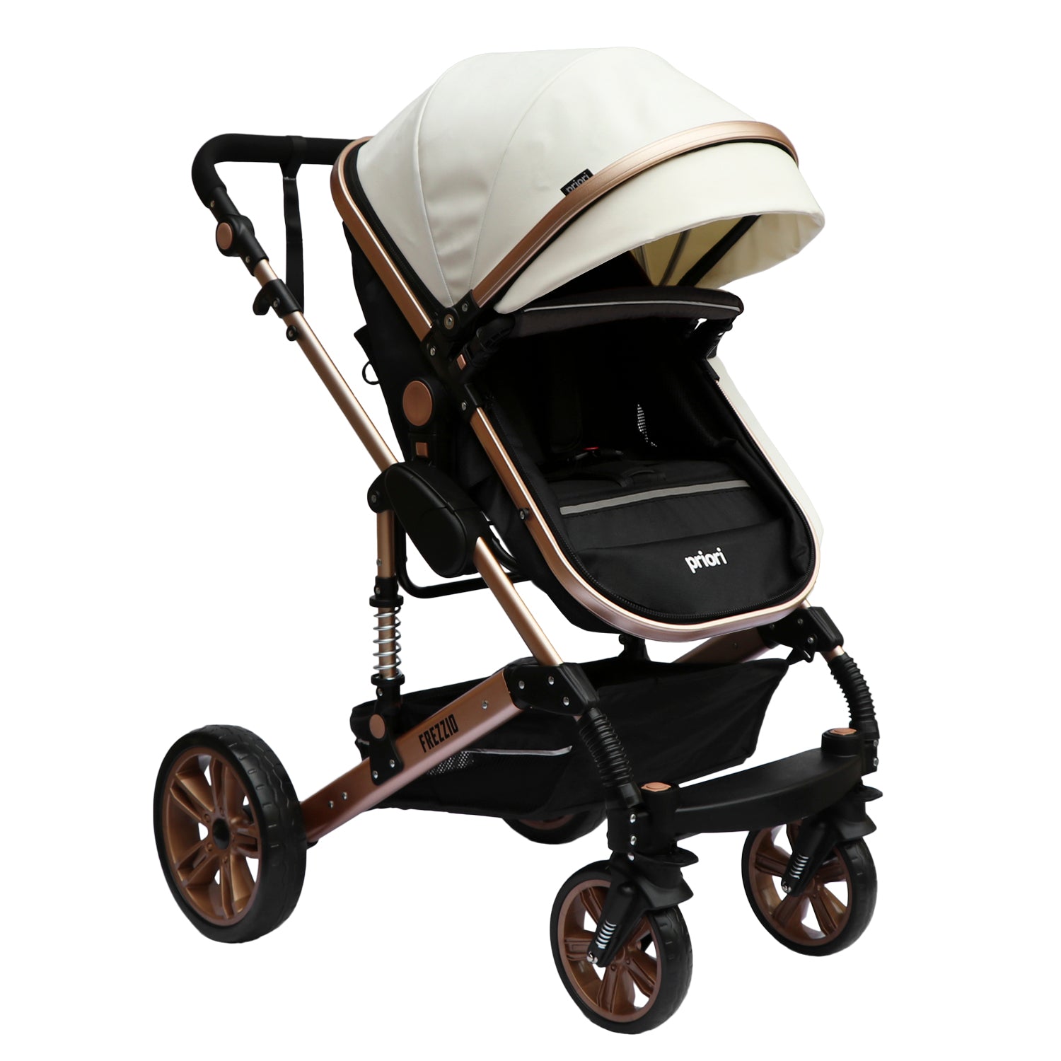 Coche Bebe Moises 4 en 1 Frezzio Priori Blanco