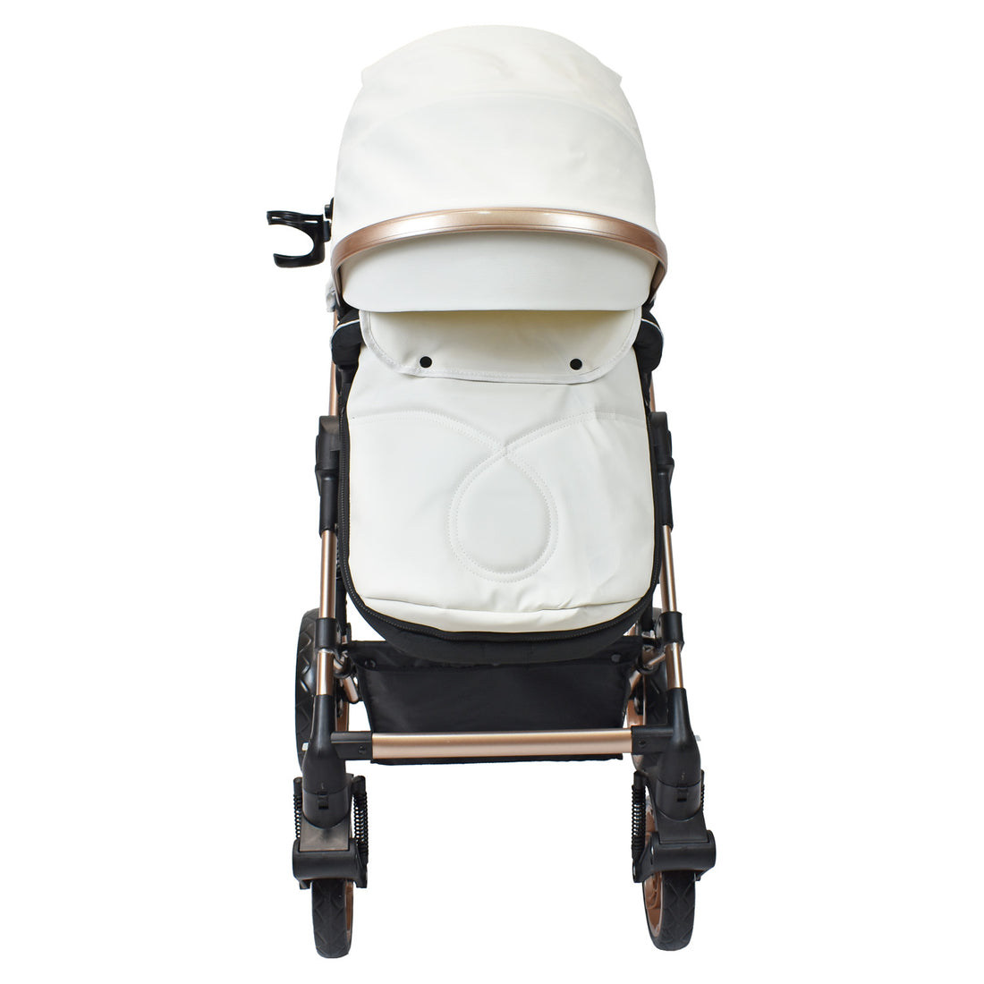 Coche Bebe Moises Gadi Happy Baby Blanco