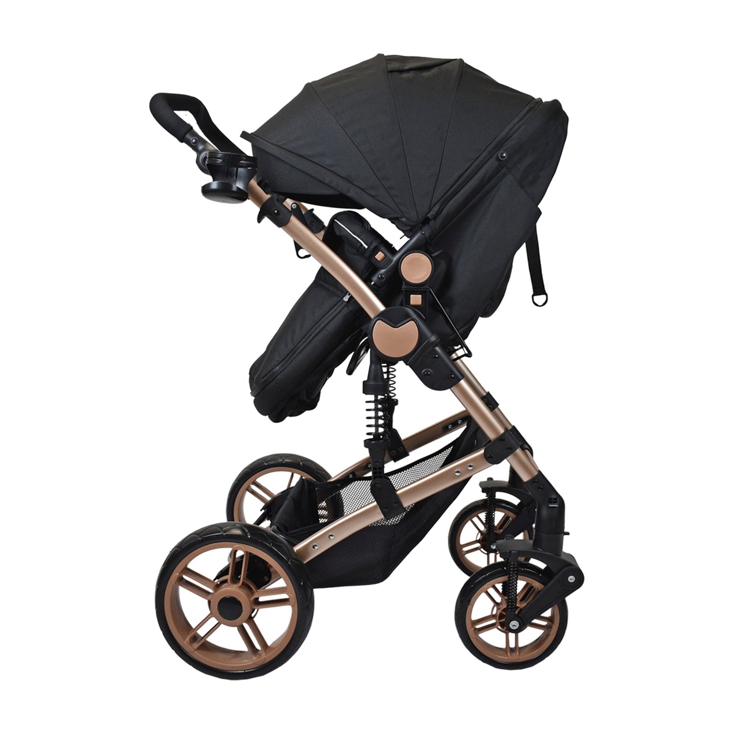 Coche Bebe Moises Gadi Happy Baby Negro