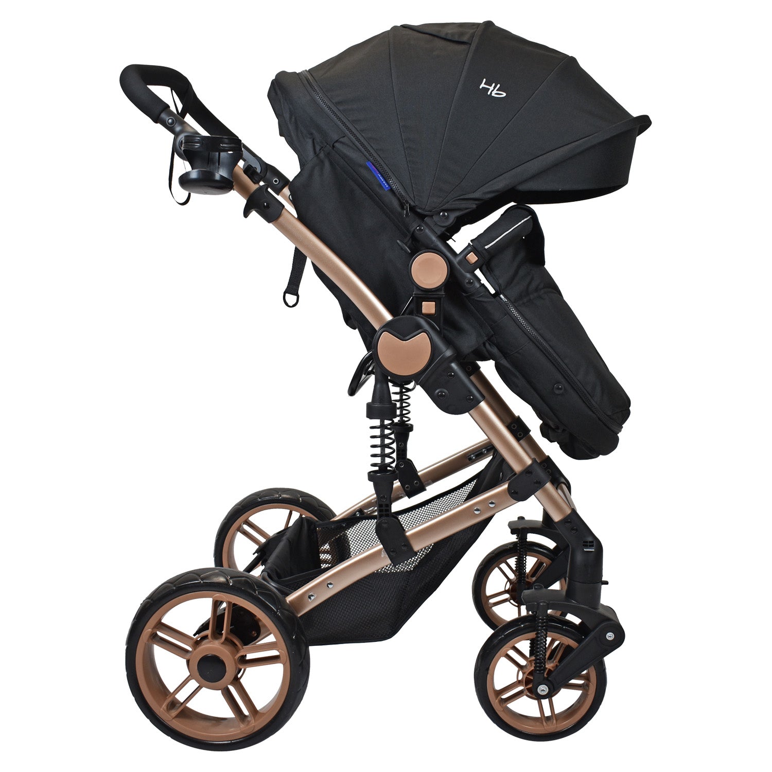 Coche Bebe Travel system Gadi Happy Baby Negro