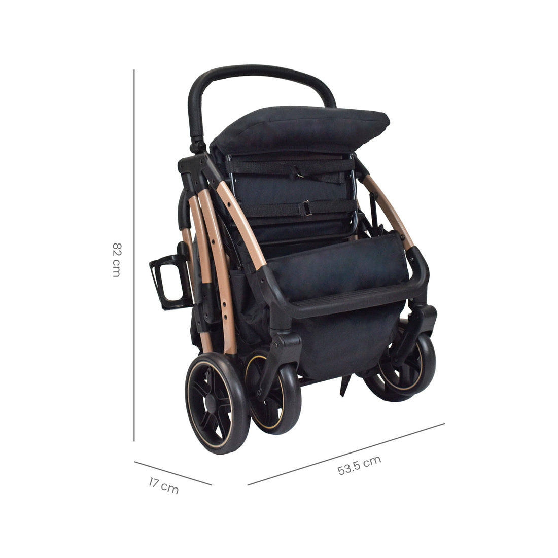 Coche Para Bebe Nova Gris Priori