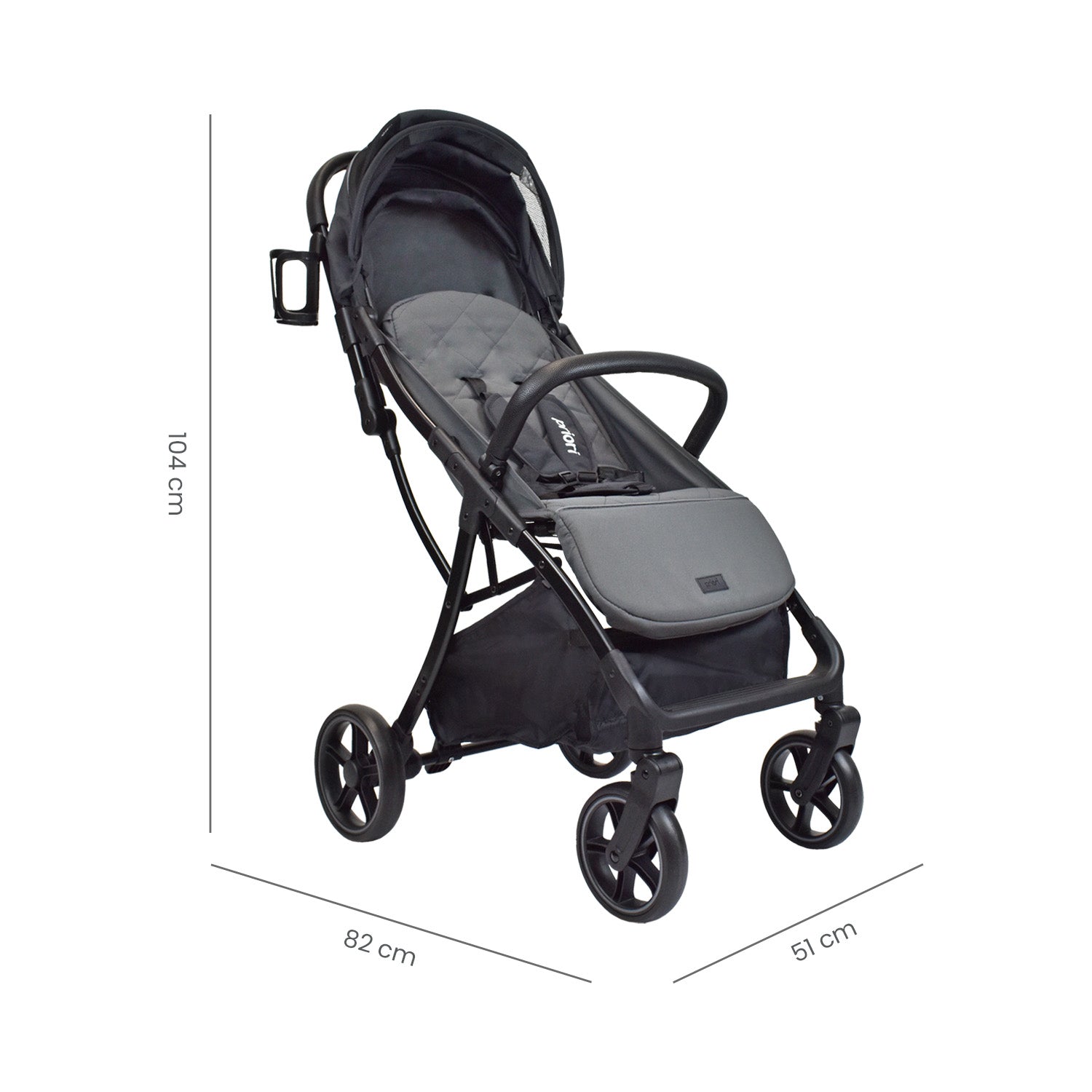 Coche Para Bebe Nova Negro Priori