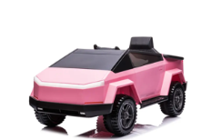 Carro Electrico Niña Montable Silver BR2102B Rosa
