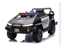 Carro Electrico Niño Niña Montable Sport Police BR2518