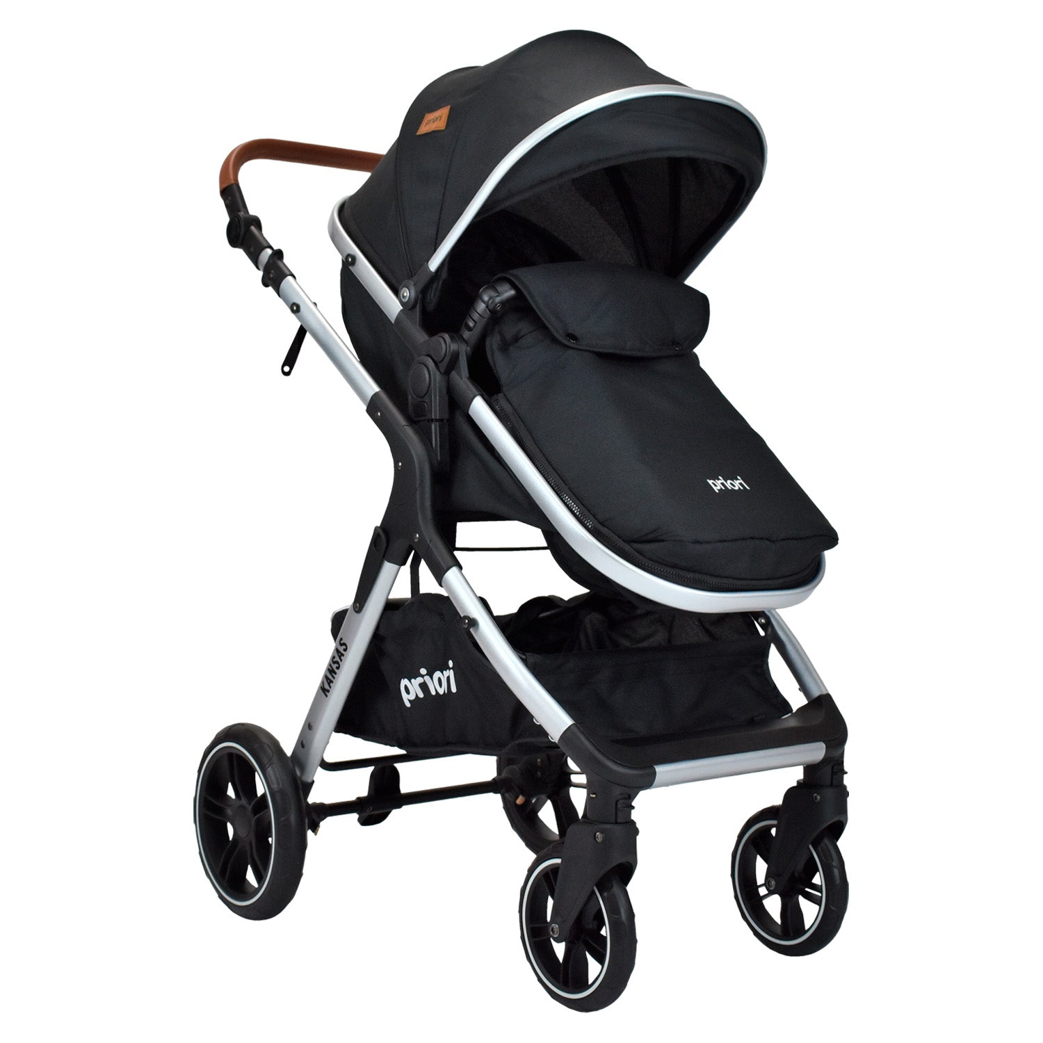 Coche Bebé Moises Ts Kansas Priori 4en1 Negro