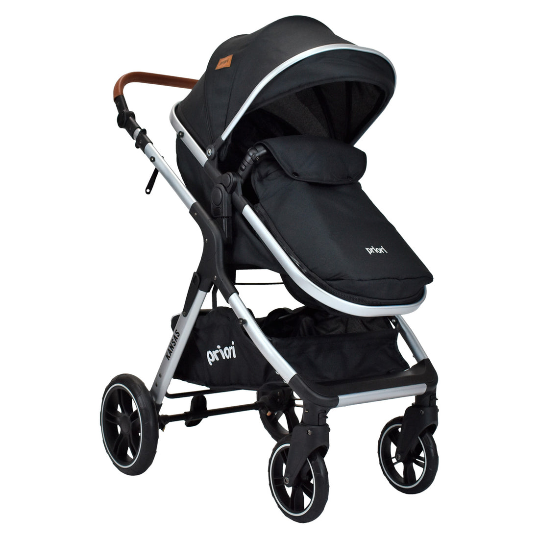 Coche Bebé Moises Ts Kansas Priori 4en1 Negro