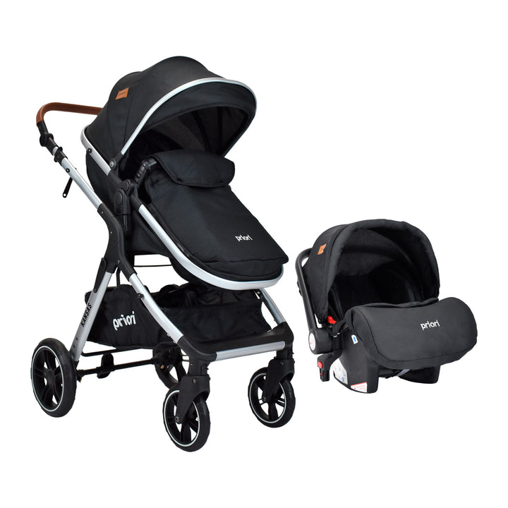 Coche Bebé Moises Ts Kansas Priori 4en1 Negro