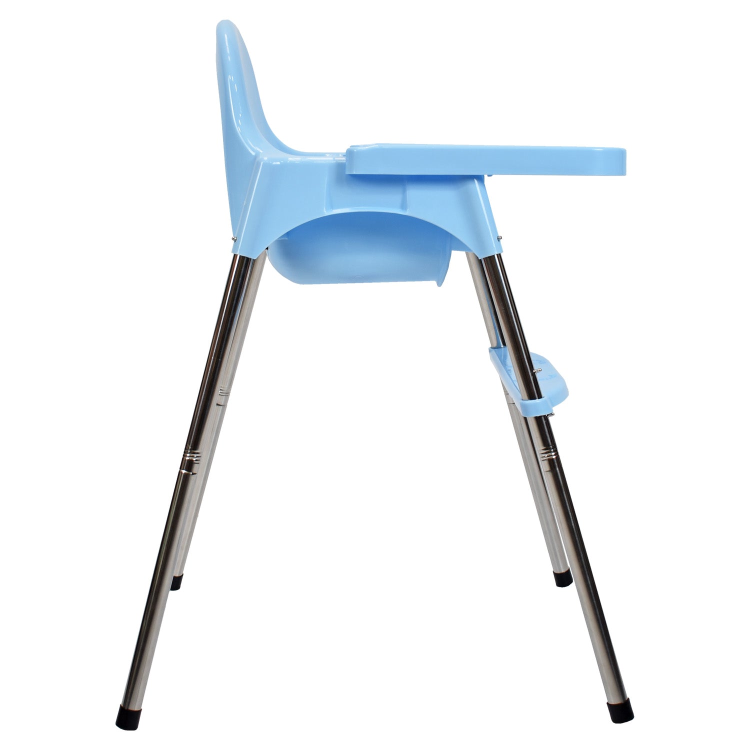 Silla Comedor Bebe 2 en 1 Kloe de Happy Baby Azul
